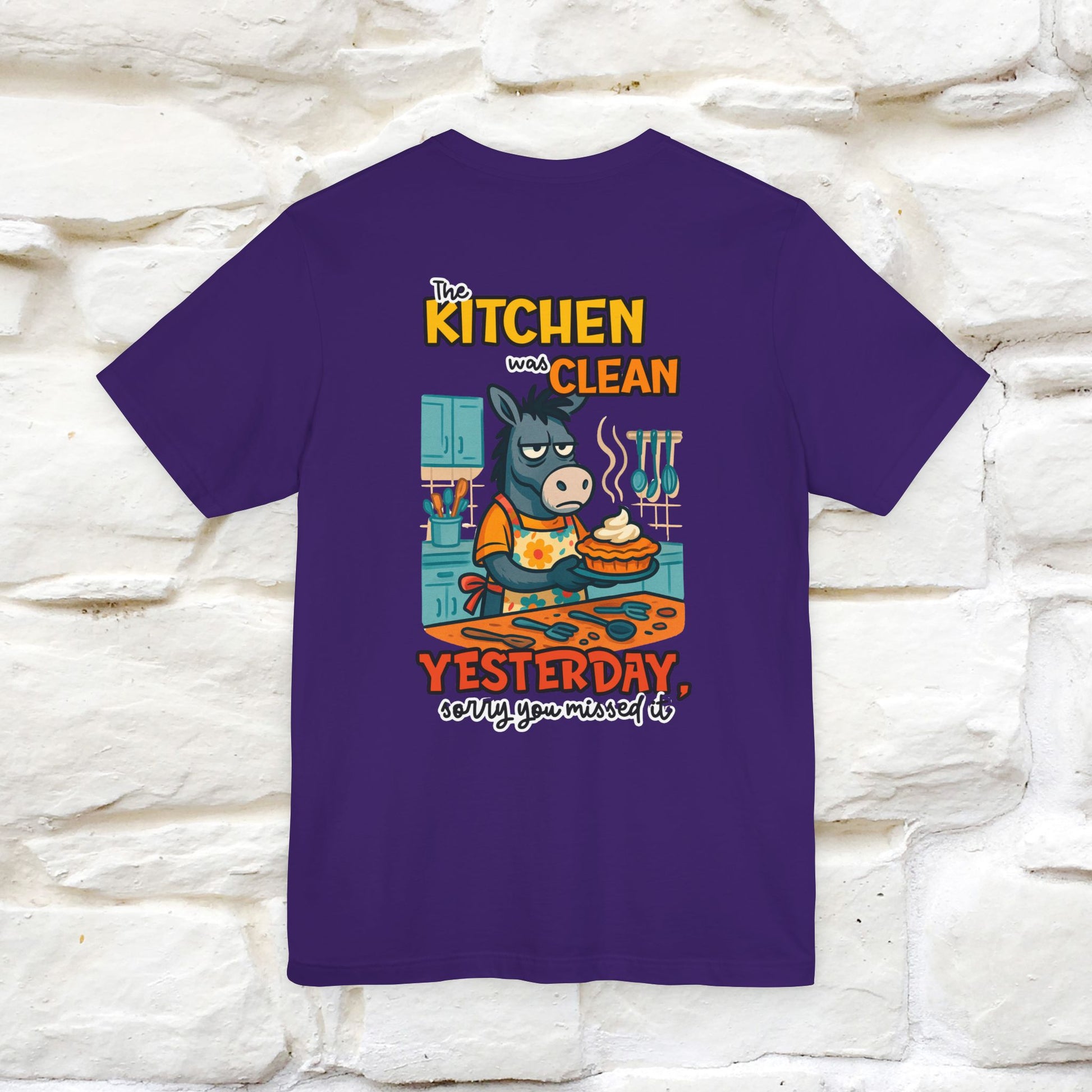 "The Kitchen Was Clean... " |Funny T-Shirt | Nunu&Miao Studio - Nunu&Miao Studio