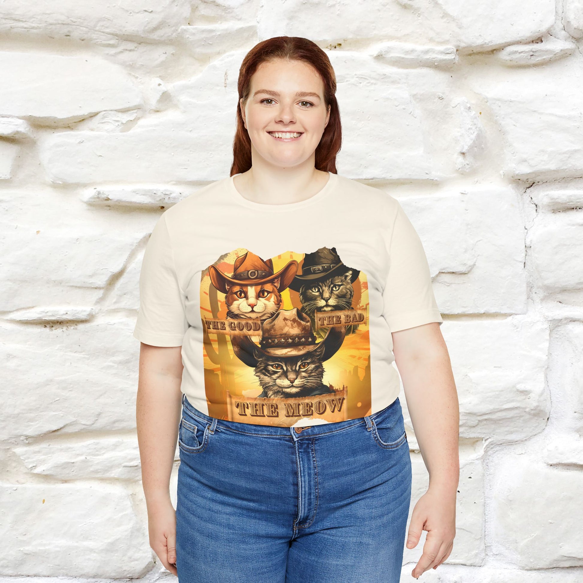 ''The Good, the Bad, and the Meow''| CatT-Shirt | Nunu&Miao Studio - Nunu&Miao Studio