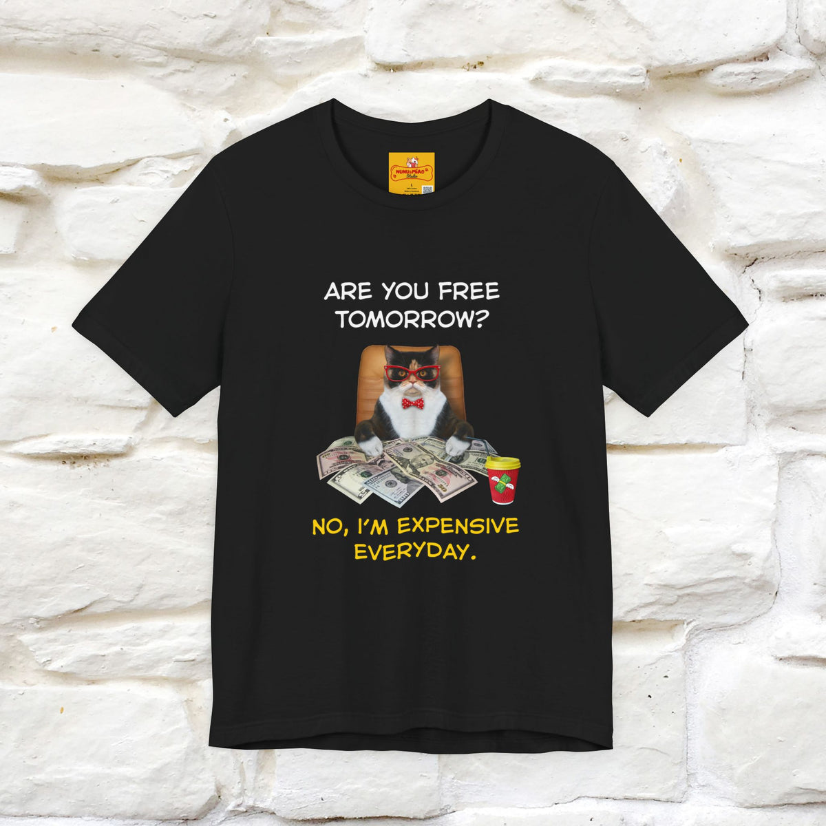 “Are You Fee Tomorrow?” | Cat T-Shirt | Nunu&Miao Studio