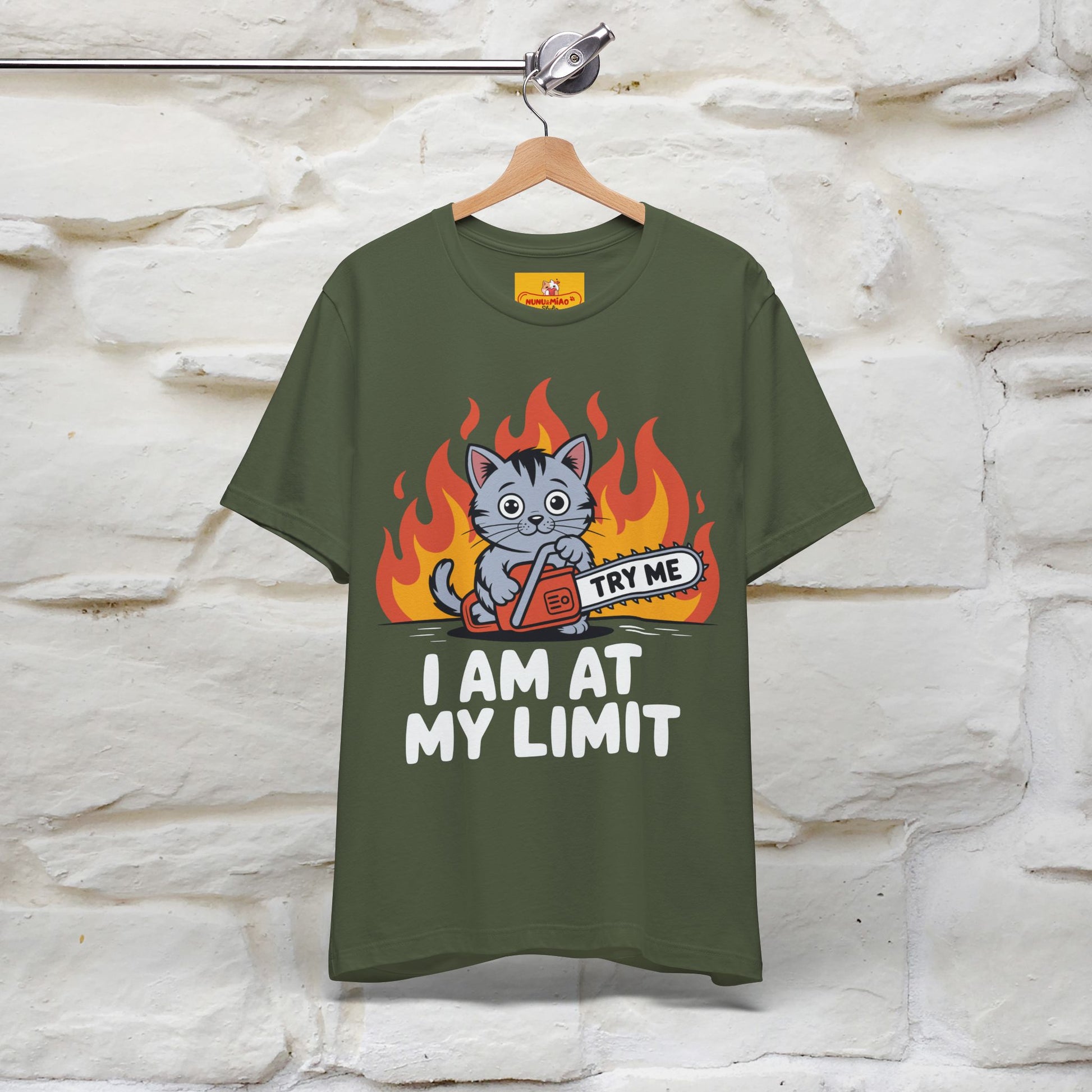 "I am At My Limit" |Funny T-Shirt | Nunu&Miao Studio - Nunu&Miao Studio