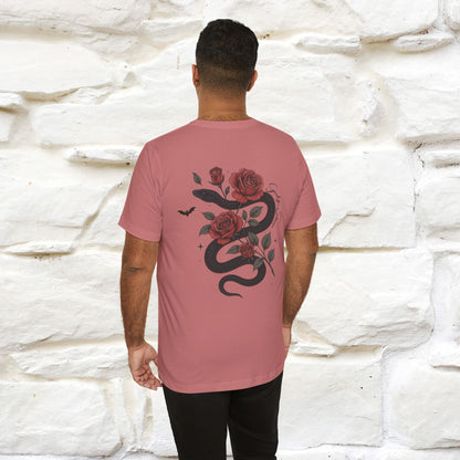 "The Rose and The Snake " Halloween T-shirt |Nunu&Miao Studio