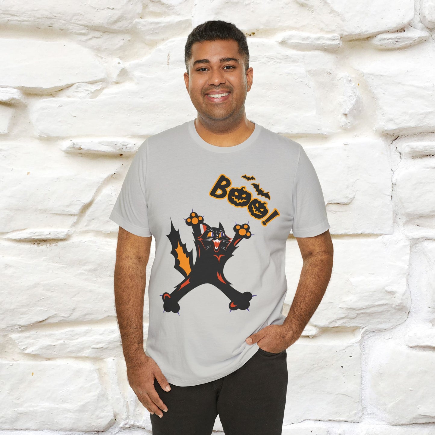 "Boo" Cat  T-shirt |Nunu&Miao Studio - Nunu&Miao Studio