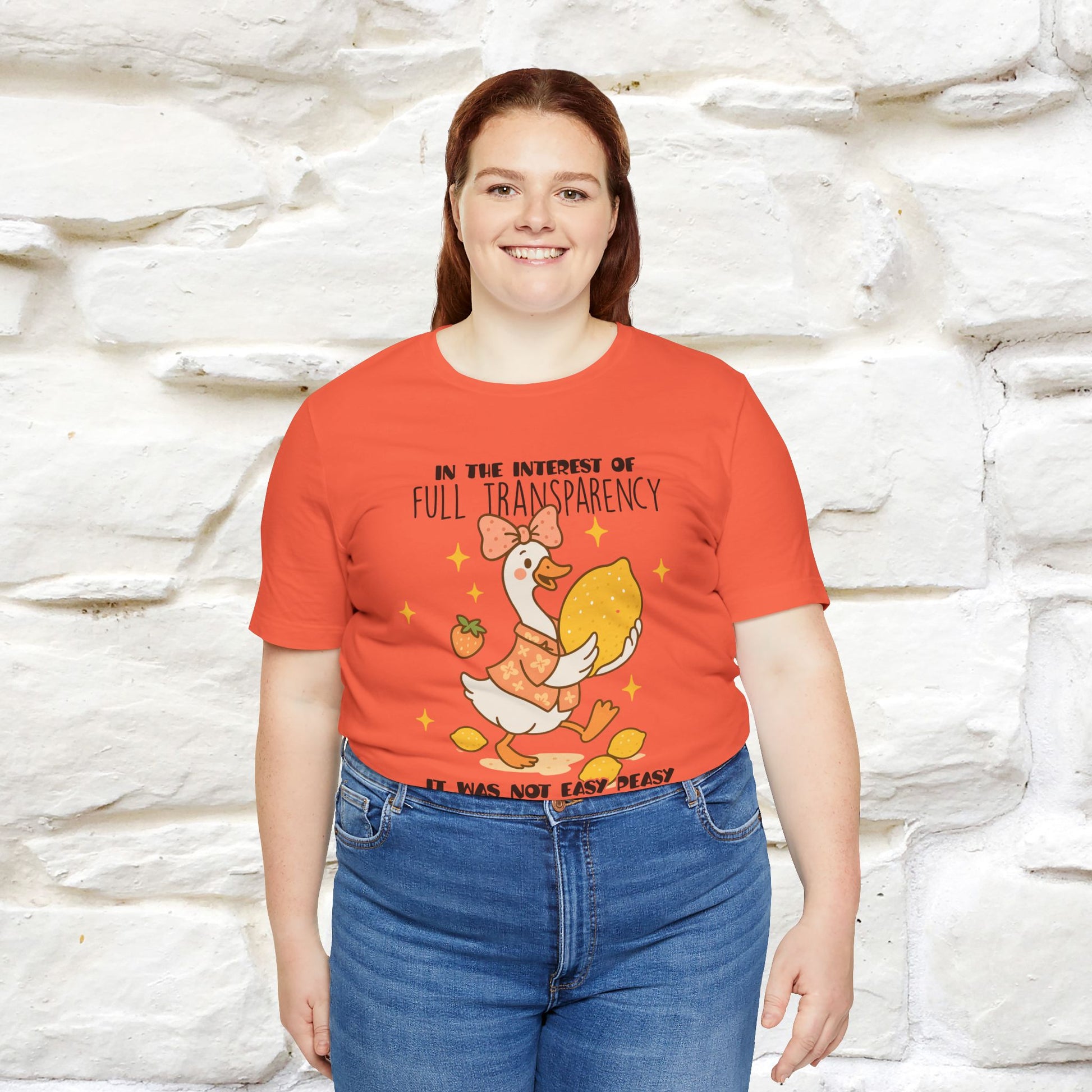 "It Was Not Easy Peasy" Funny T-shirt |Nunu&Miao Studio - Nunu&Miao Studio