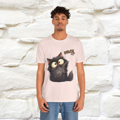 ''What ?'' | Cat T-Shirt  | Nunu&Miao Studio - Nunu&Miao Studio