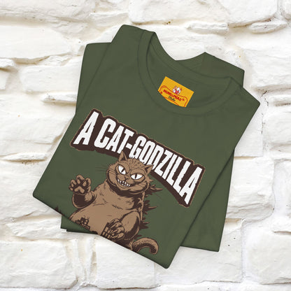''A Cat-Godzilla ''| CatT-Shirt | Nunu&Miao Studio - Nunu&Miao Studio