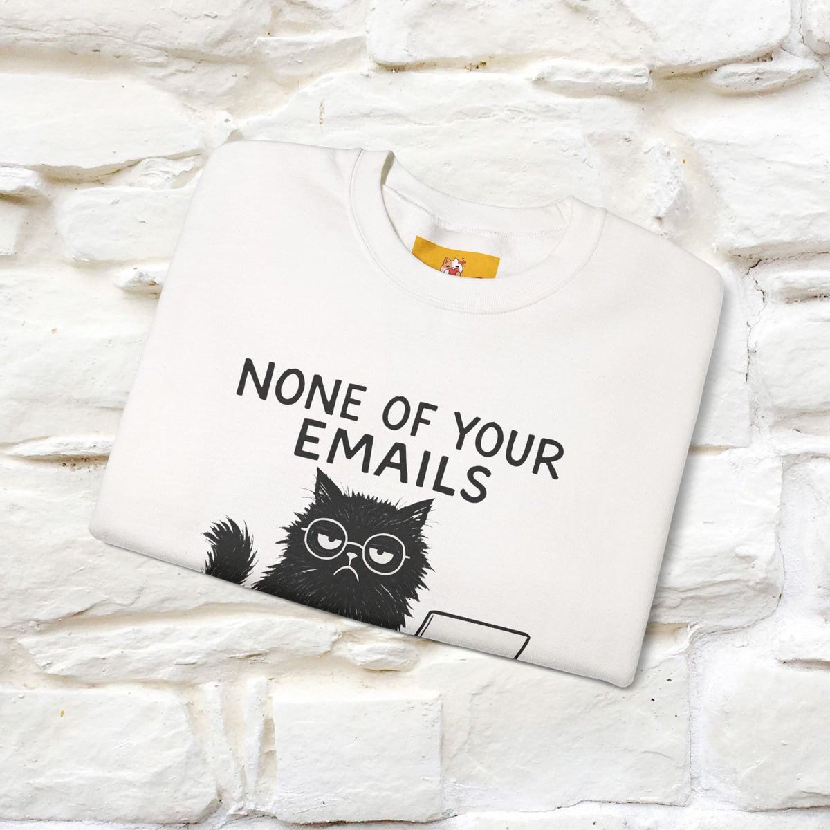 ''None Of Your Emails ...'' | Cute Cat Sweatshirt | Nunu&Miao Studio
