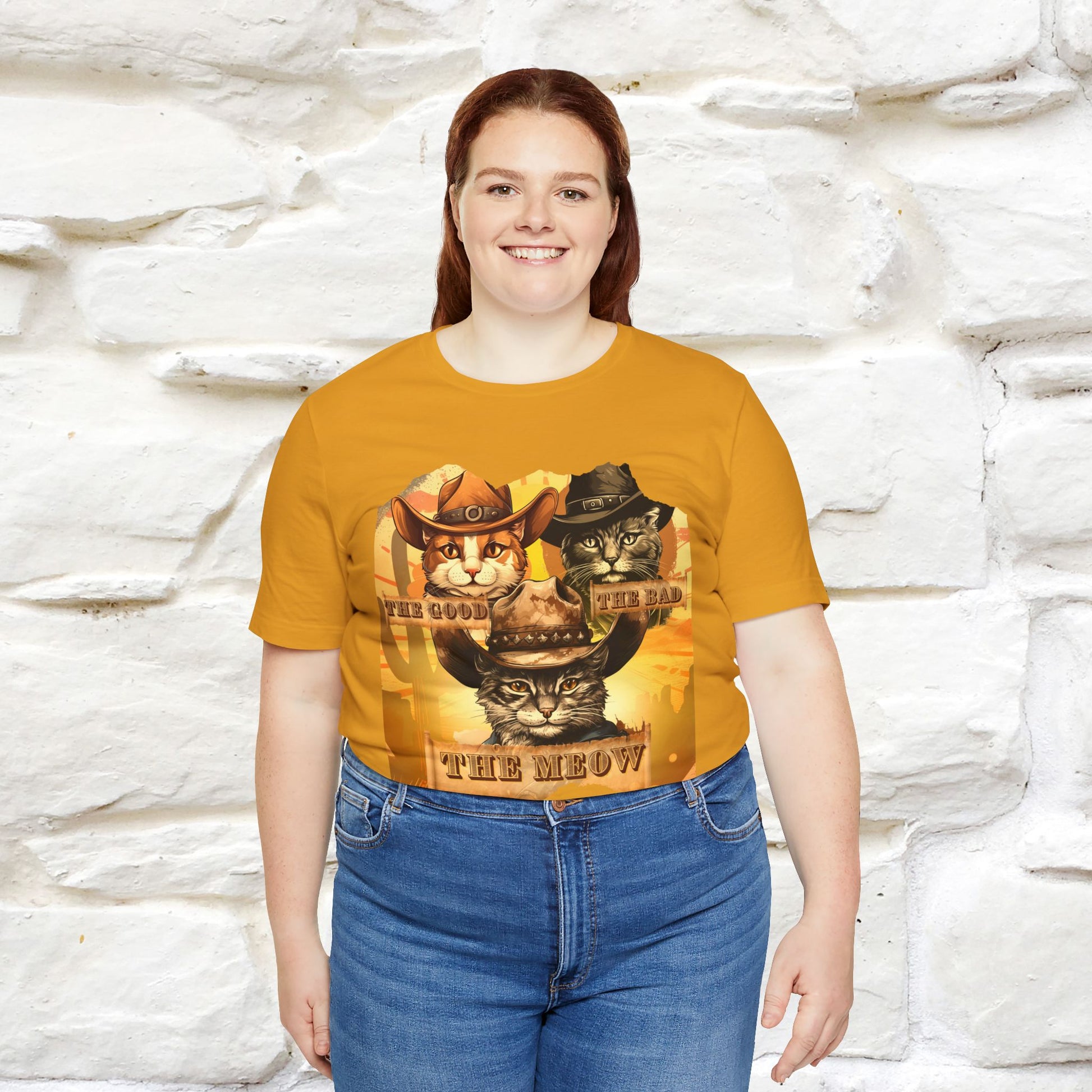 ''The Good, the Bad, and the Meow''| CatT-Shirt | Nunu&Miao Studio - Nunu&Miao Studio