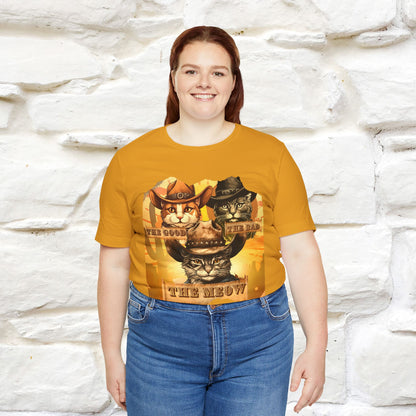 ''The Good, the Bad, and the Meow''| CatT-Shirt | Nunu&Miao Studio - Nunu&Miao Studio