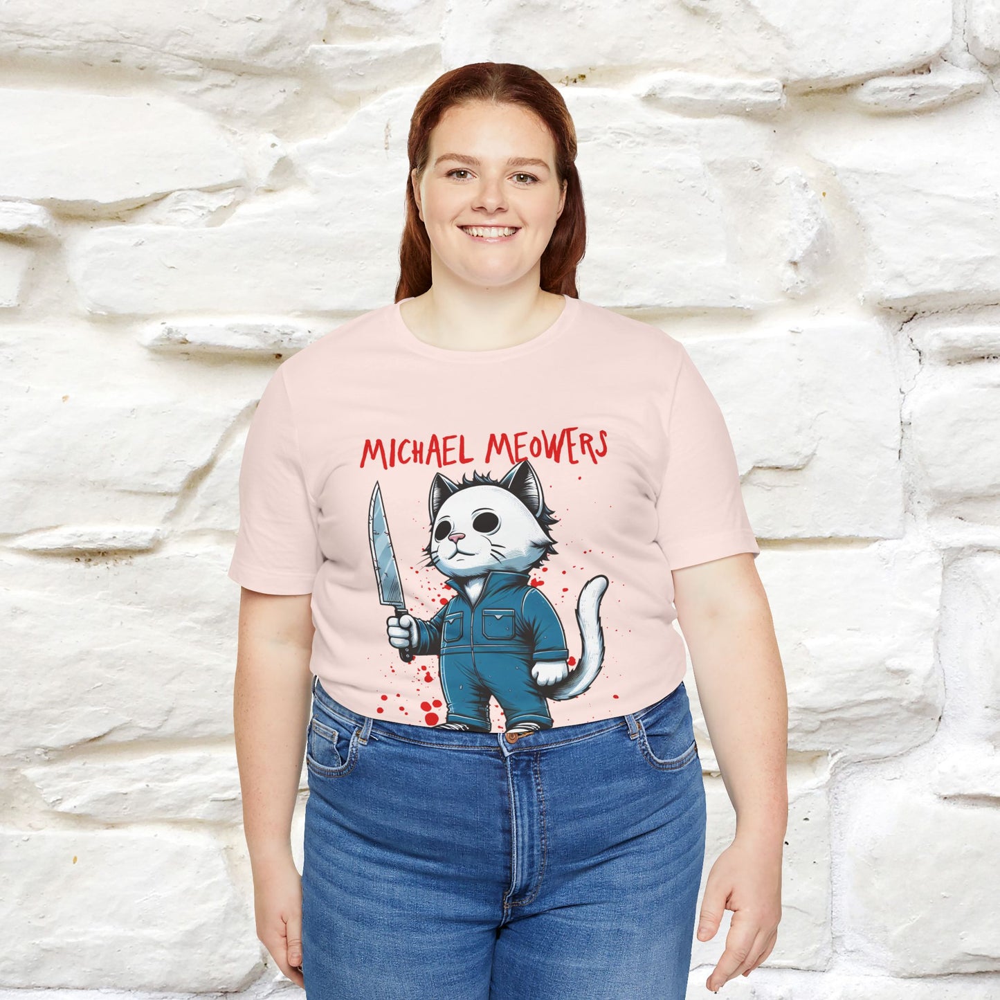 ''Michael Meowers'' Cat T-Shirt |  | Nunu&Miao Studio - Nunu&Miao Studio