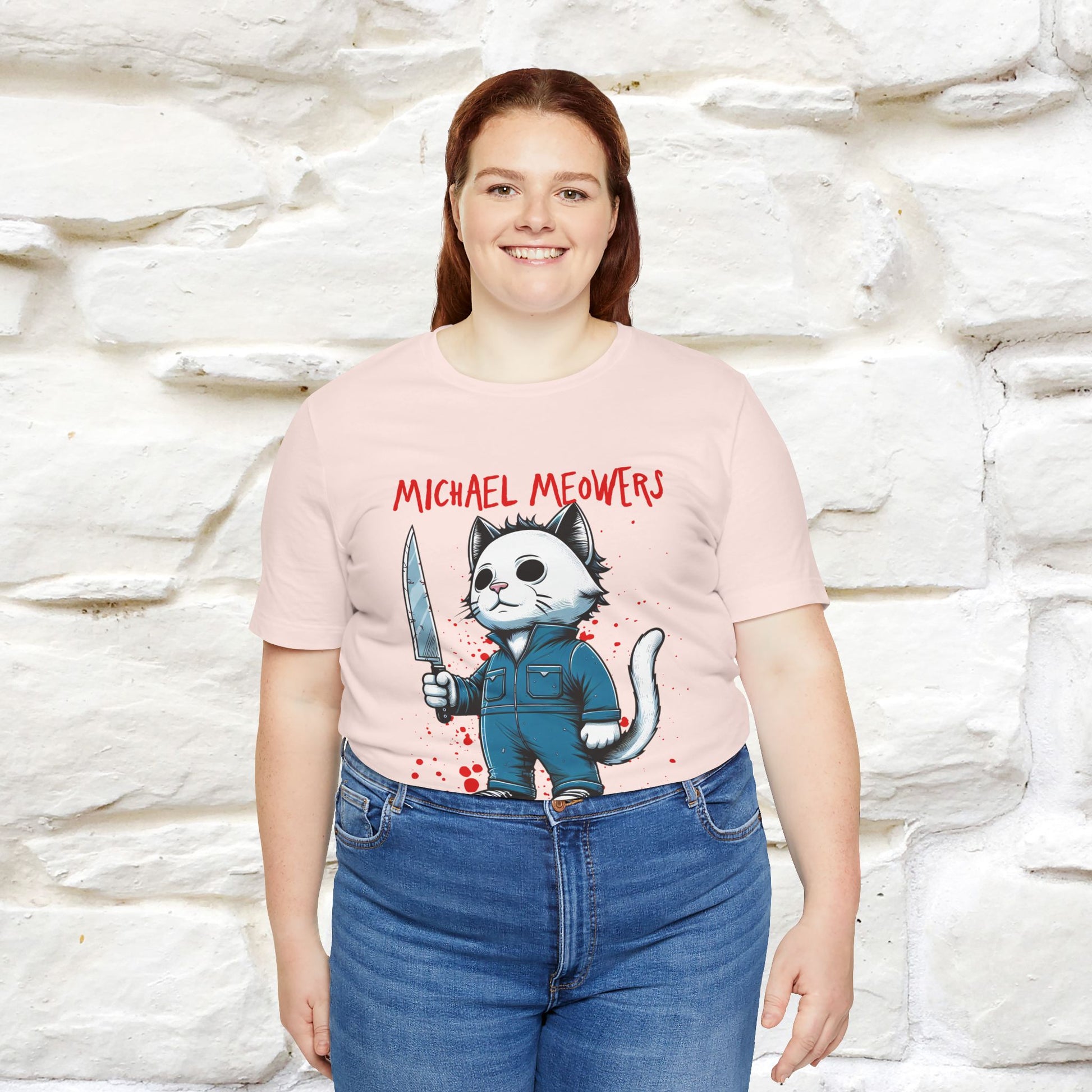 ''Michael Meowers'' Cat T-Shirt |  | Nunu&Miao Studio - Nunu&Miao Studio