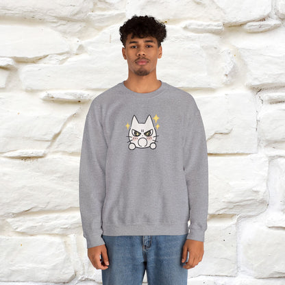 ''Don't Let Yourself Down.'' | Cute Cat Sweatshirt | Nunu&Miao Studio