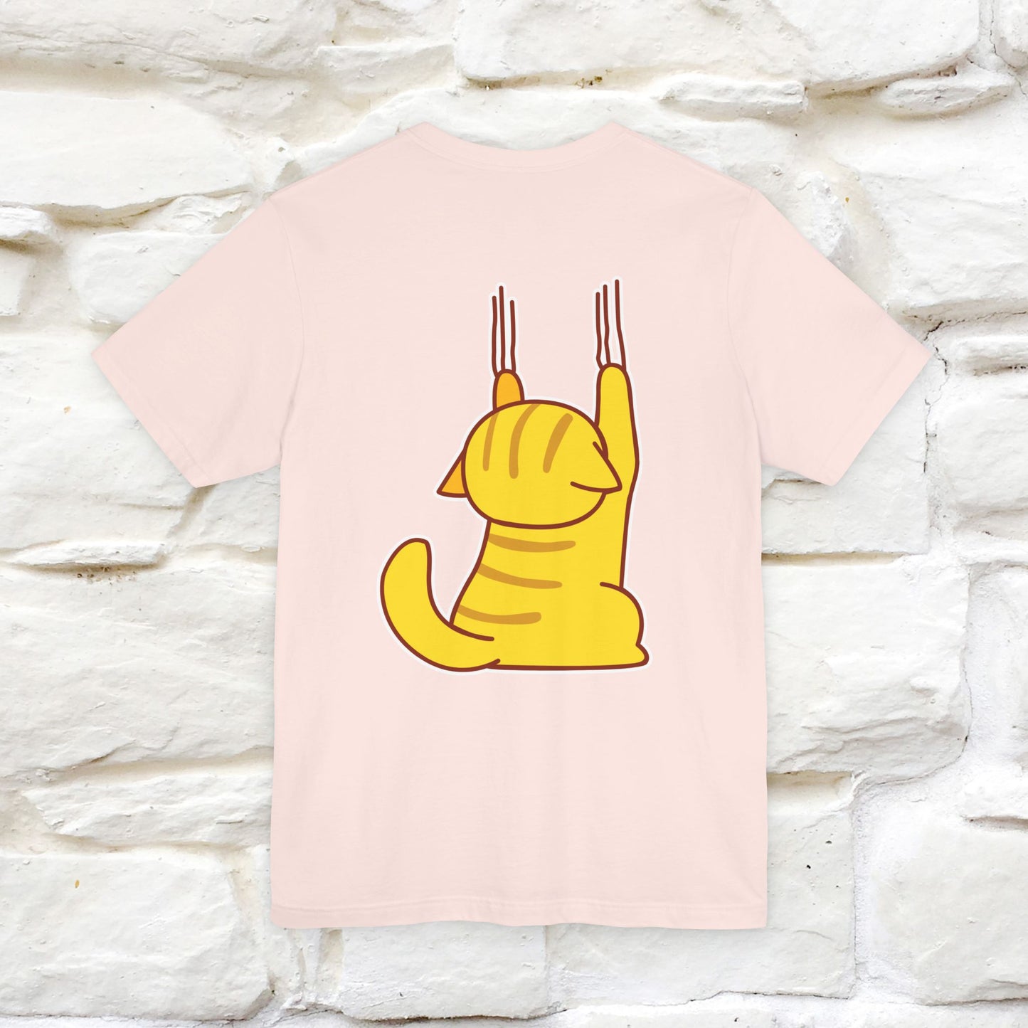 "It's Meawday" Cat T-shirt | Front & Back Design | Nunu&Miao Studio - Nunu&Miao Studio