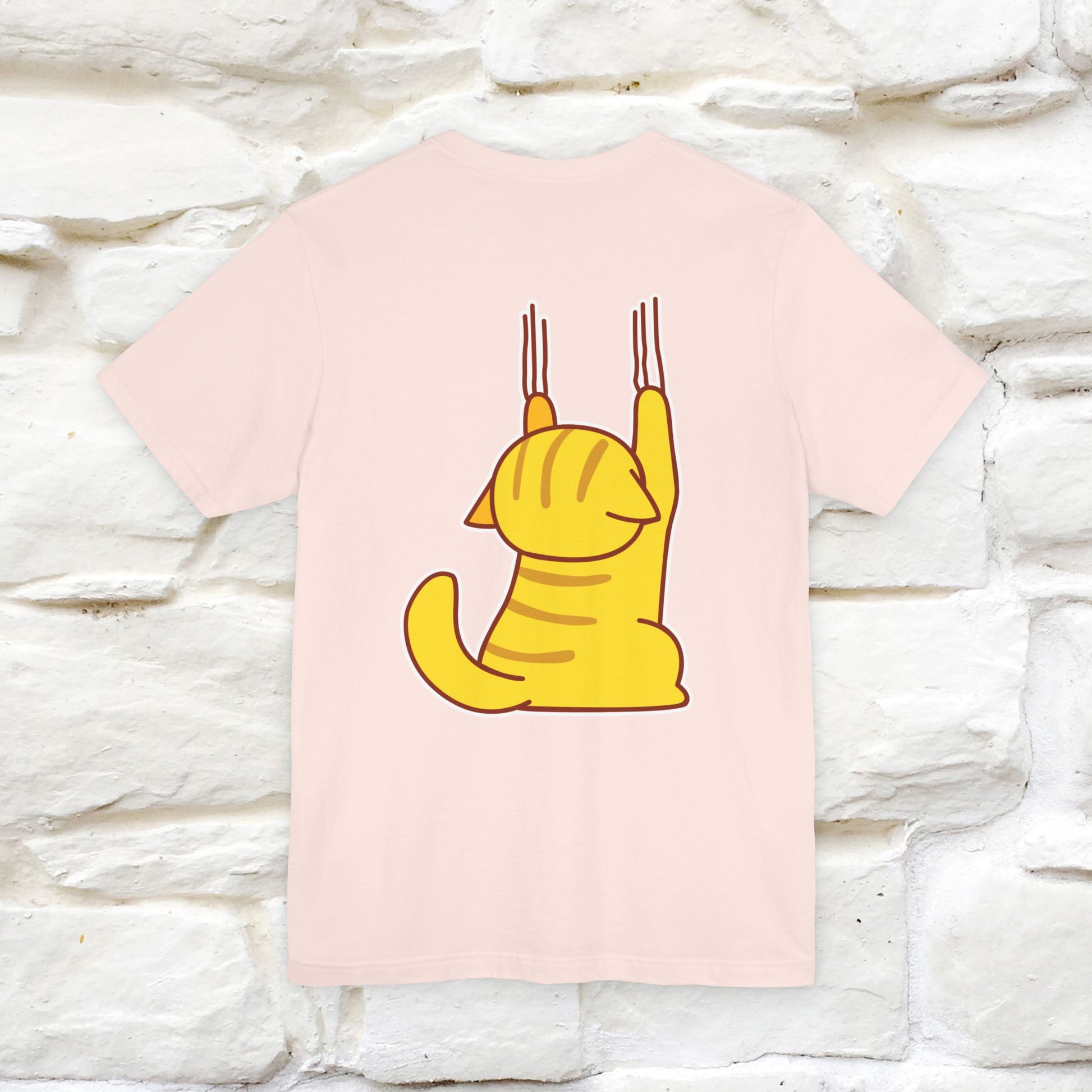 "It's Meawday" Cat T-shirt | Front & Back Design | Nunu&Miao Studio - Nunu&Miao Studio