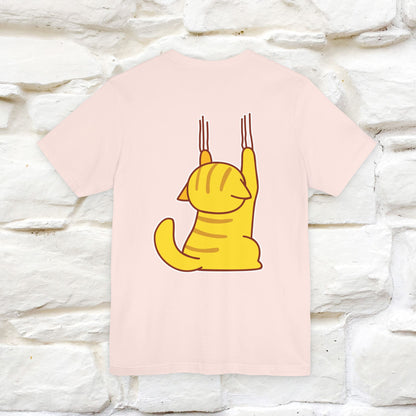 "It's Meawday" Cat T-shirt | Front & Back Design | Nunu&Miao Studio - Nunu&Miao Studio