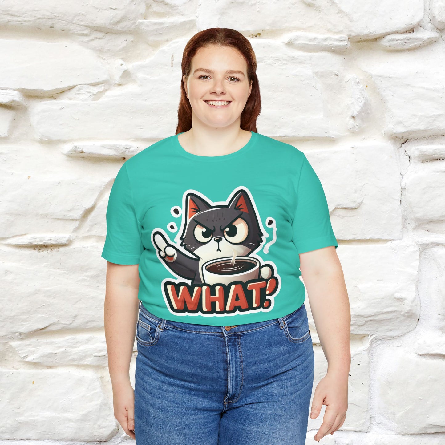 ''What !'' | Cat T-Shirt  | Nunu&Miao Studio - Nunu&Miao Studio