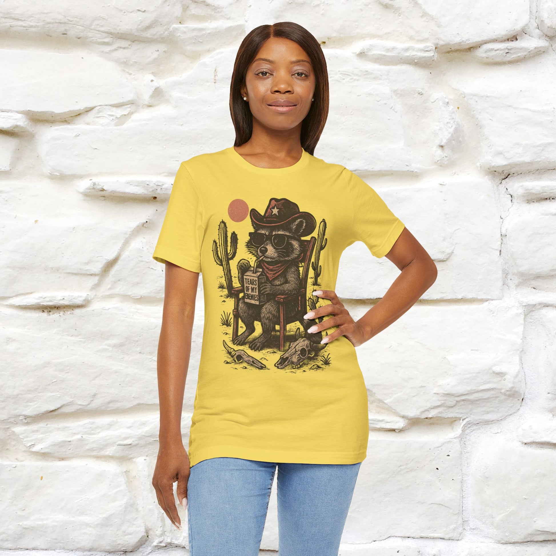 "Tears Of My Enemies" Cat T-shirt |Nunu&Miao Studio - Nunu&Miao Studio