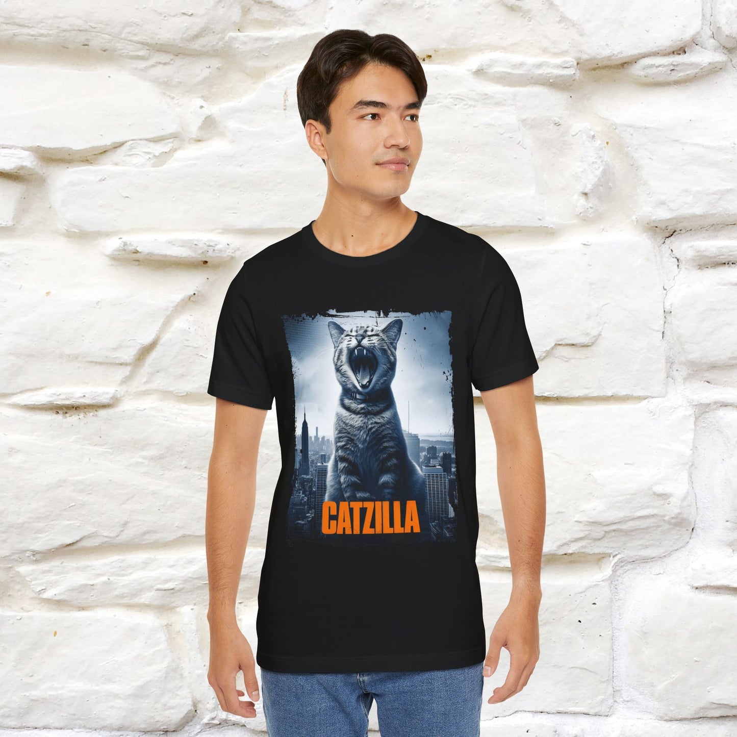 Catzilla T-Shirt | Cat T-Shirt | Nunu&Miao Studio - Nunu&Miao Studio