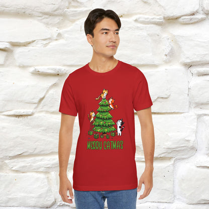 ''Merry Catmas'' | Cattitude Christmas Tee| Nunu&Miao Studio - Nunu&Miao Studio