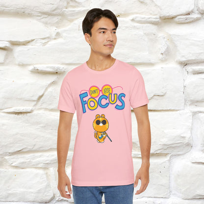 ''Don’t Lose Focus'' Cat T-Shirt | Nunu&Miao Studio - Nunu&Miao Studio