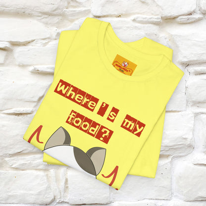 ''Where Is My ....?"  Cat T-shirt| Nunu&Miao Studio - Nunu&Miao Studio