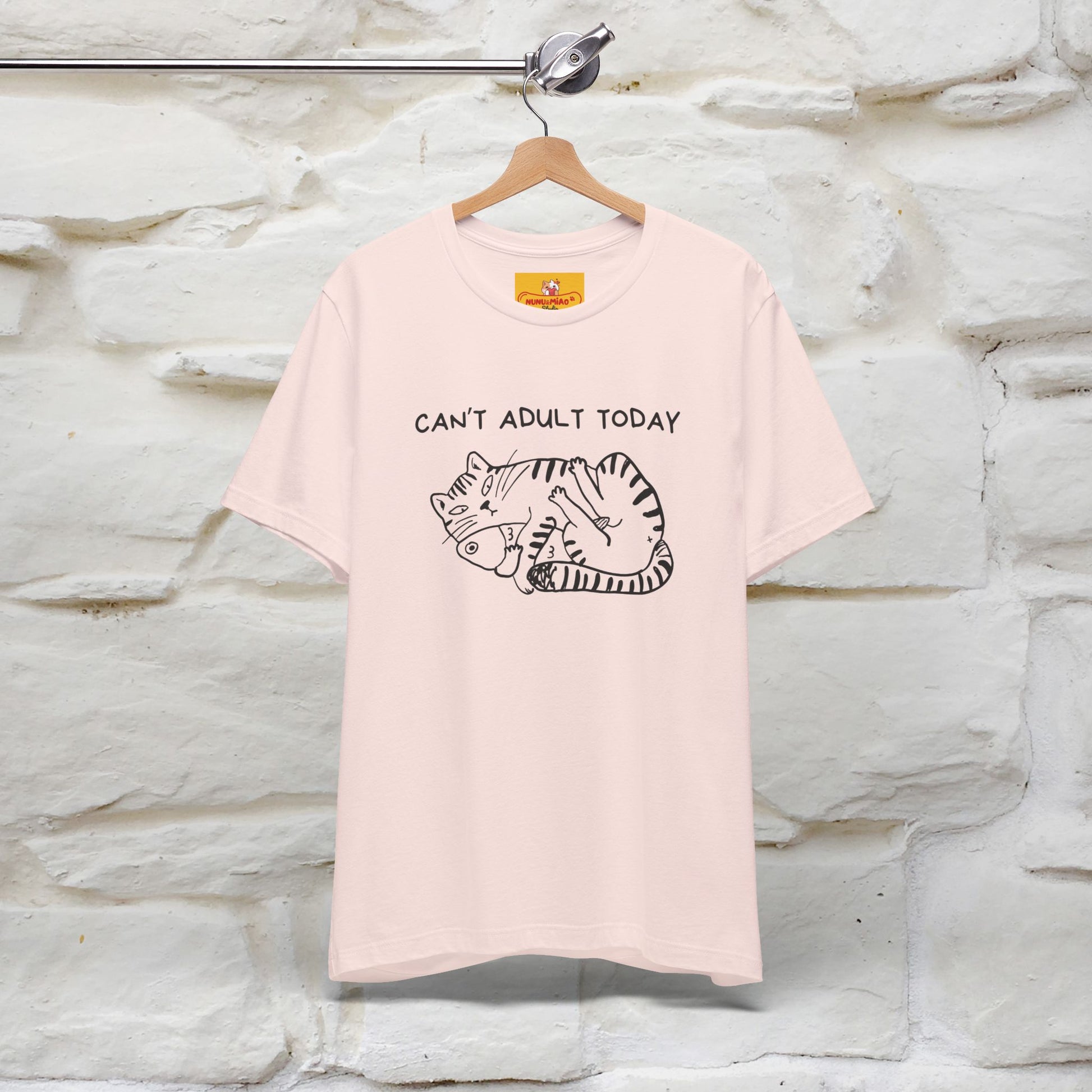 "Can't Adult Today" |Cat T-Shirt | Nunu&Miao Studio - Nunu&Miao Studio