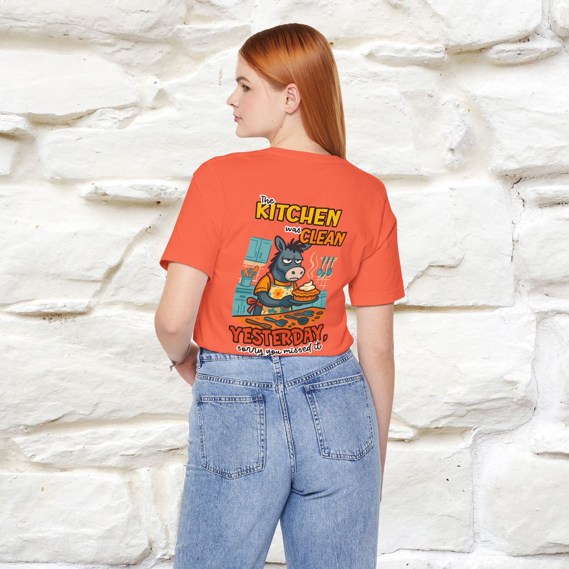 "The Kitchen Was Clean... " |Funny T-Shirt | Nunu&Miao Studio - Nunu&Miao Studio