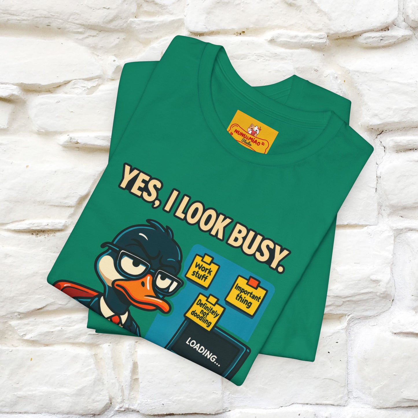 ''Yes, I Look Busy. No I'm Not.''|  Sarcastic Cat T-Shirt | Nunu&Miao Studio