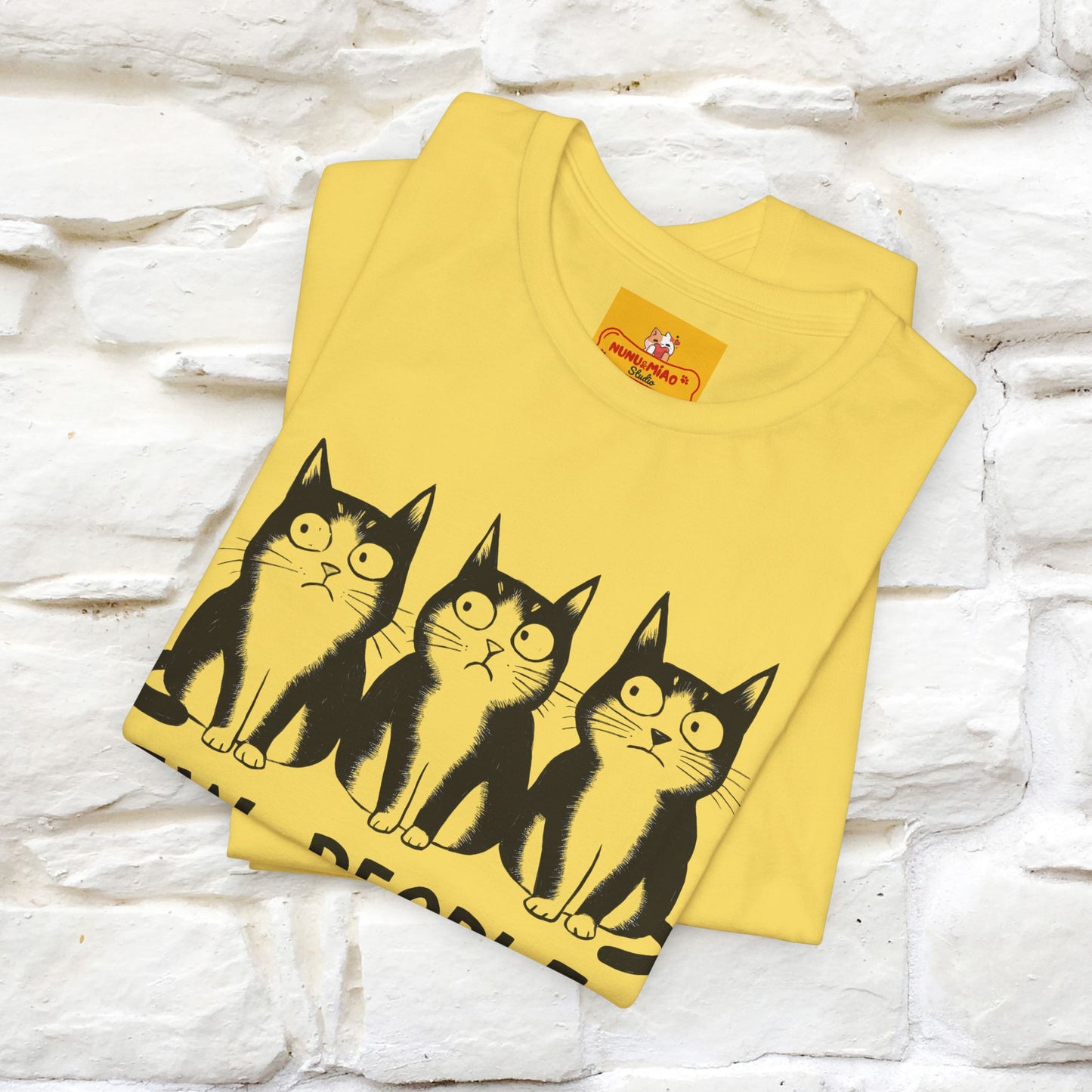 Ew, People | Funny Cat T-Shirt | Nunu&Miao Studio - Nunu&Miao Studio