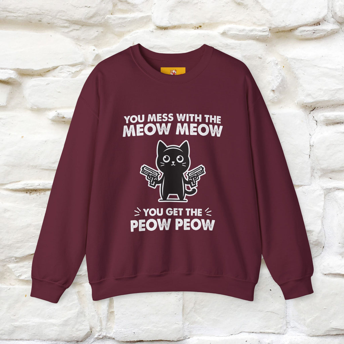 ''You Mess With The Meow..'' |Cat Sweatshirt | Nunu&Miao Studio