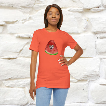 "Free Palestine" Cat T-shirt | Front & Back Design |Nunu&Miao Studio - Nunu&Miao Studio