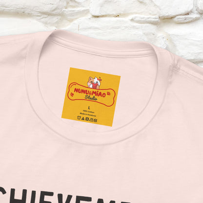 "Achievement Unlocked Bare Minimum." |Cat T-Shirt | Nunu&Miao Studio - Nunu&Miao Studio