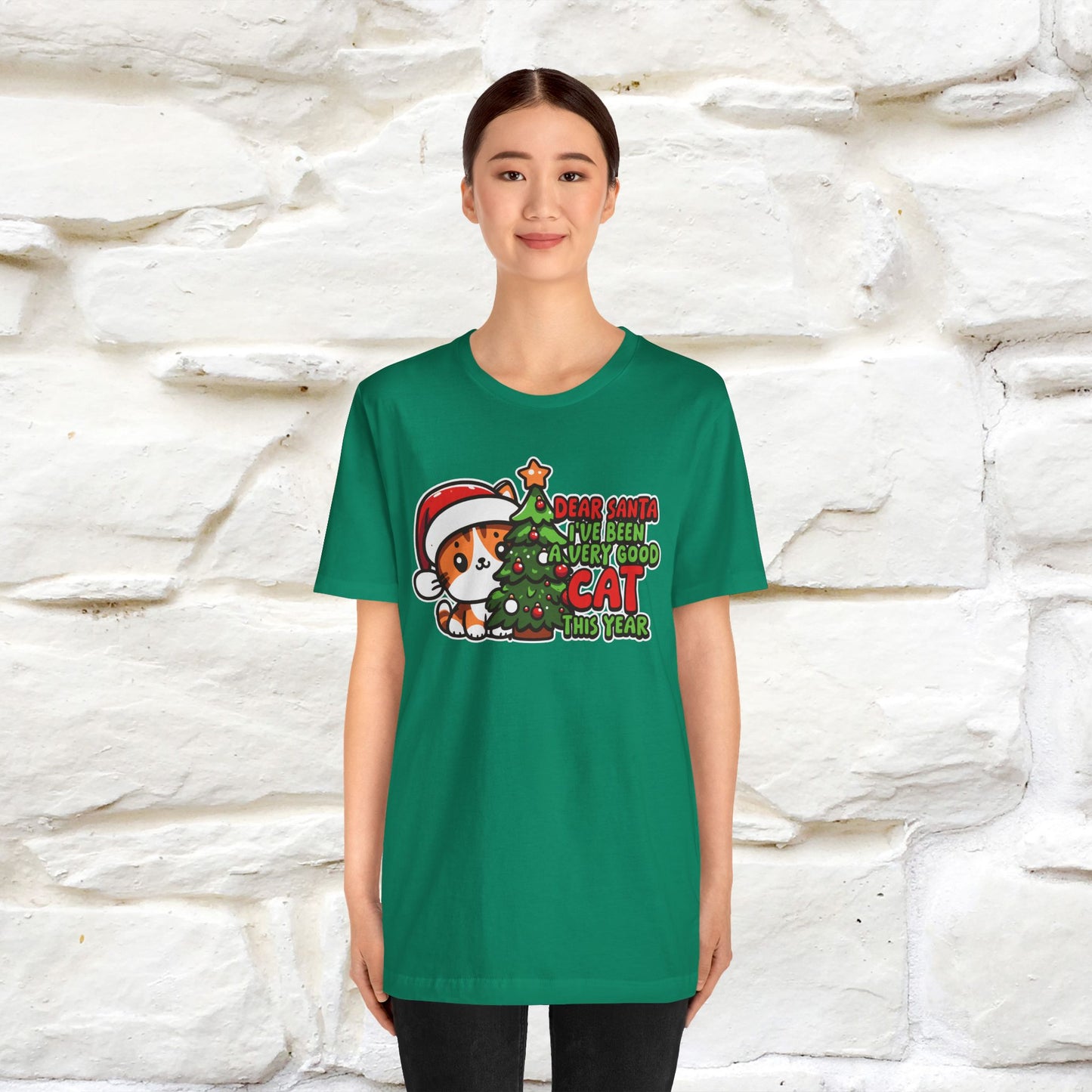 “Dear Santa, I'v Been a Very Good Cat..” | Cat T-Shirt | Nunu&Miao Studio