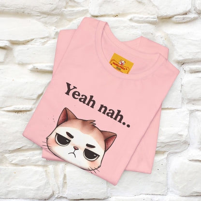 "Yeah Nah ... Not Today." |Funny Cat T-Shirt | Nunu&Miao Studio