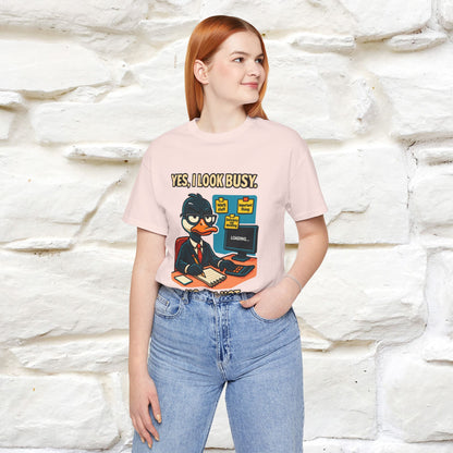''Yes, I Look Busy. No I'm Not.''|  Sarcastic Cat T-Shirt | Nunu&Miao Studio