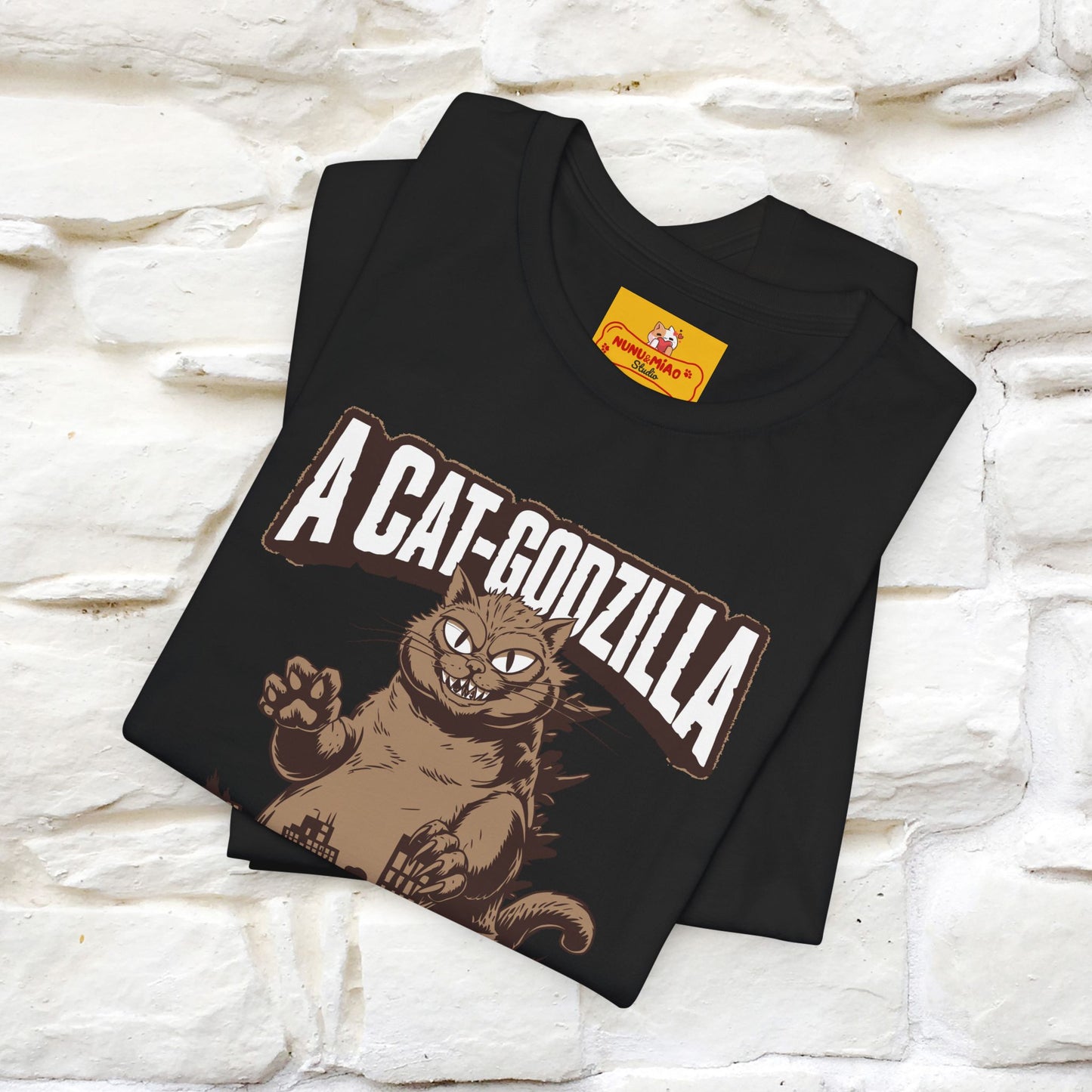 ''A Cat-Godzilla ''| CatT-Shirt | Nunu&Miao Studio - Nunu&Miao Studio