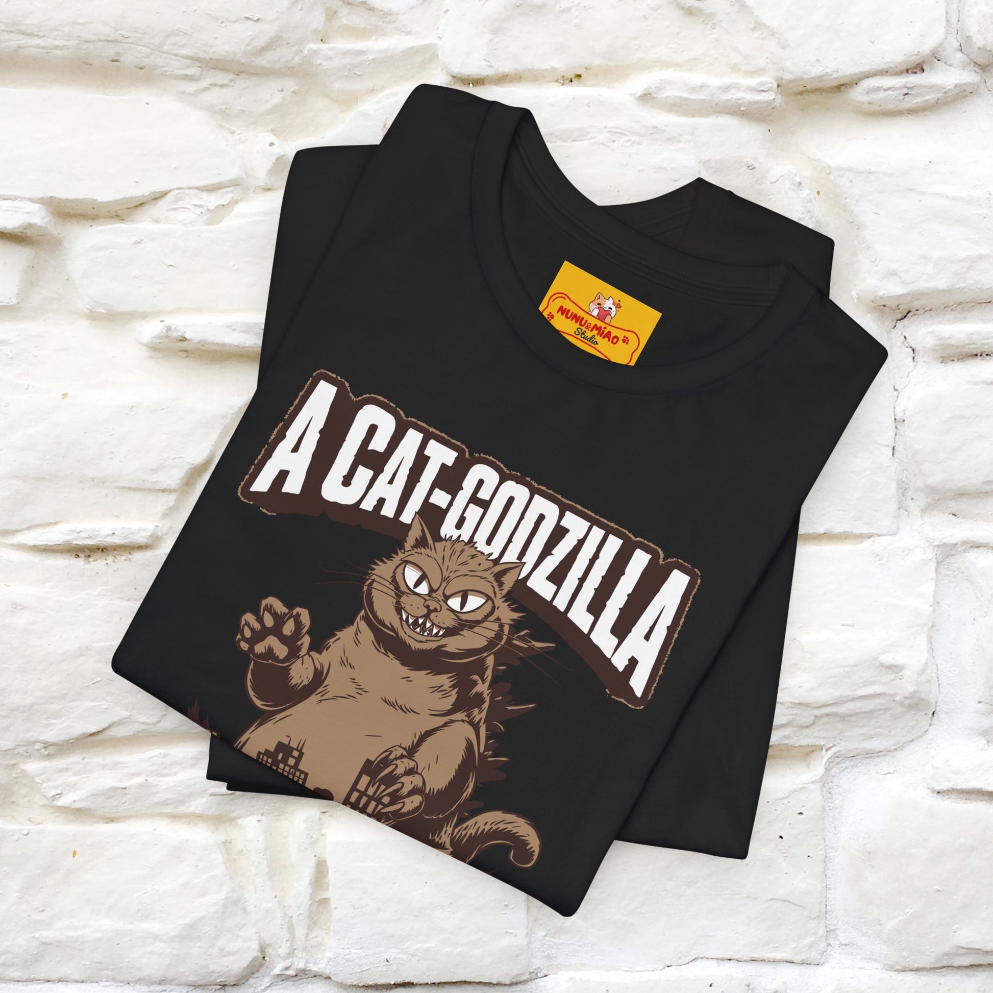''A Cat-Godzilla ''| CatT-Shirt | Nunu&Miao Studio - Nunu&Miao Studio
