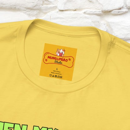 "When My Sister Cooks" Funny Cat  T-shirt |Nunu&Miao Studio - Nunu&Miao Studio