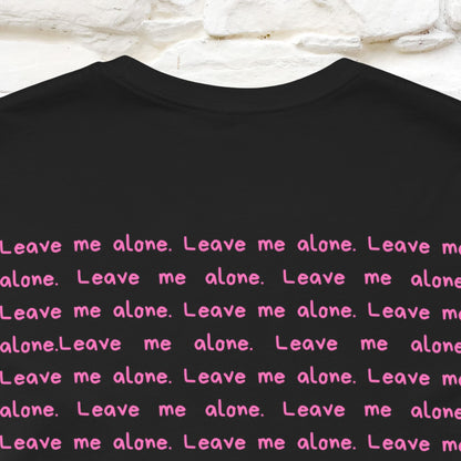 ''Leave Me Alone'' Cat T-Shirt | Nunu&Miao Studio - Nunu&Miao Studio