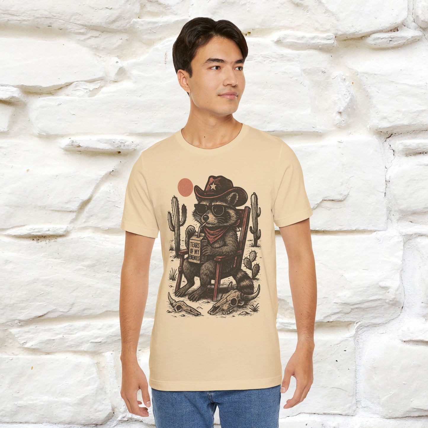 "Tears Of My Enemies" Cat T-shirt |Nunu&Miao Studio - Nunu&Miao Studio