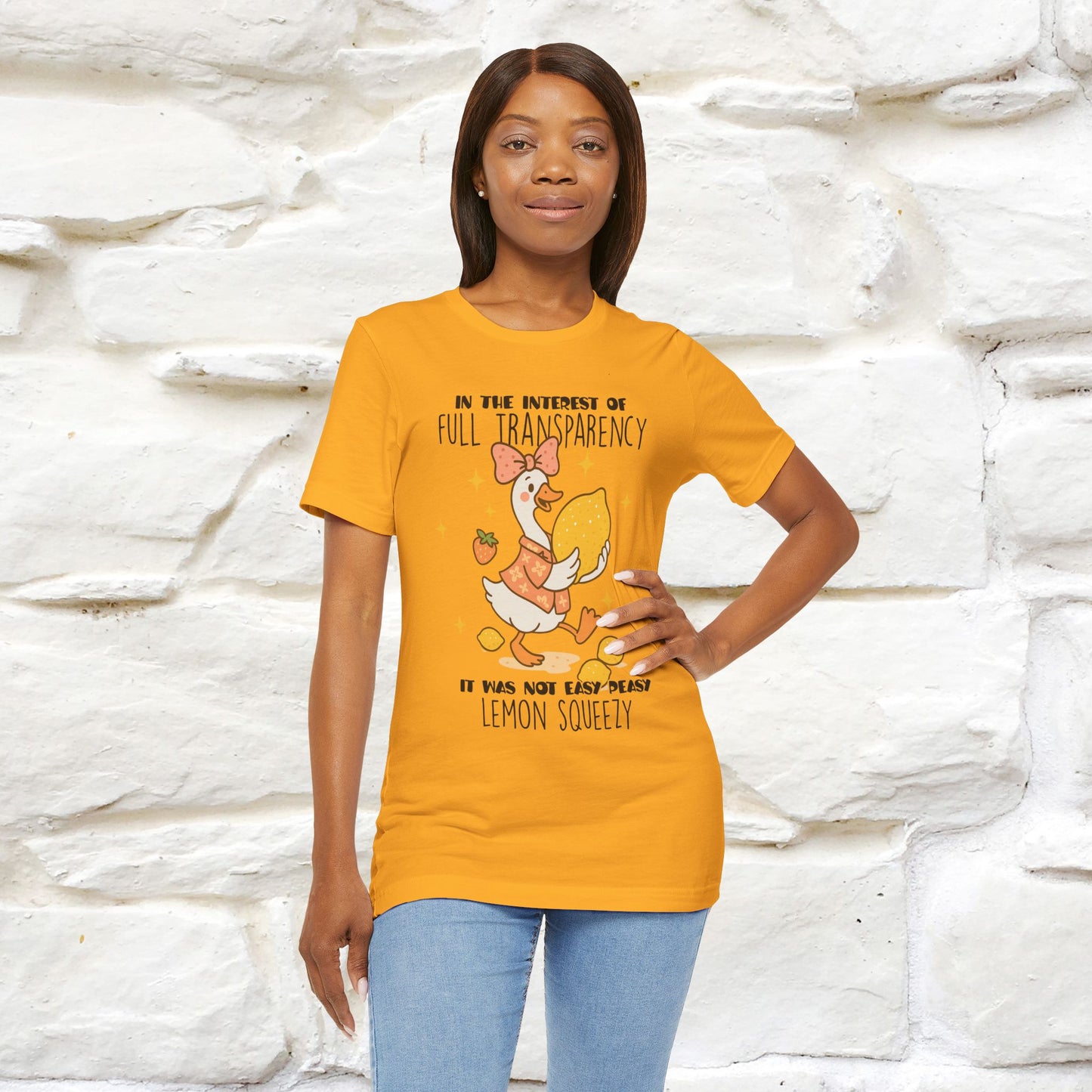 "It Was Not Easy Peasy" Funny T-shirt |Nunu&Miao Studio - Nunu&Miao Studio