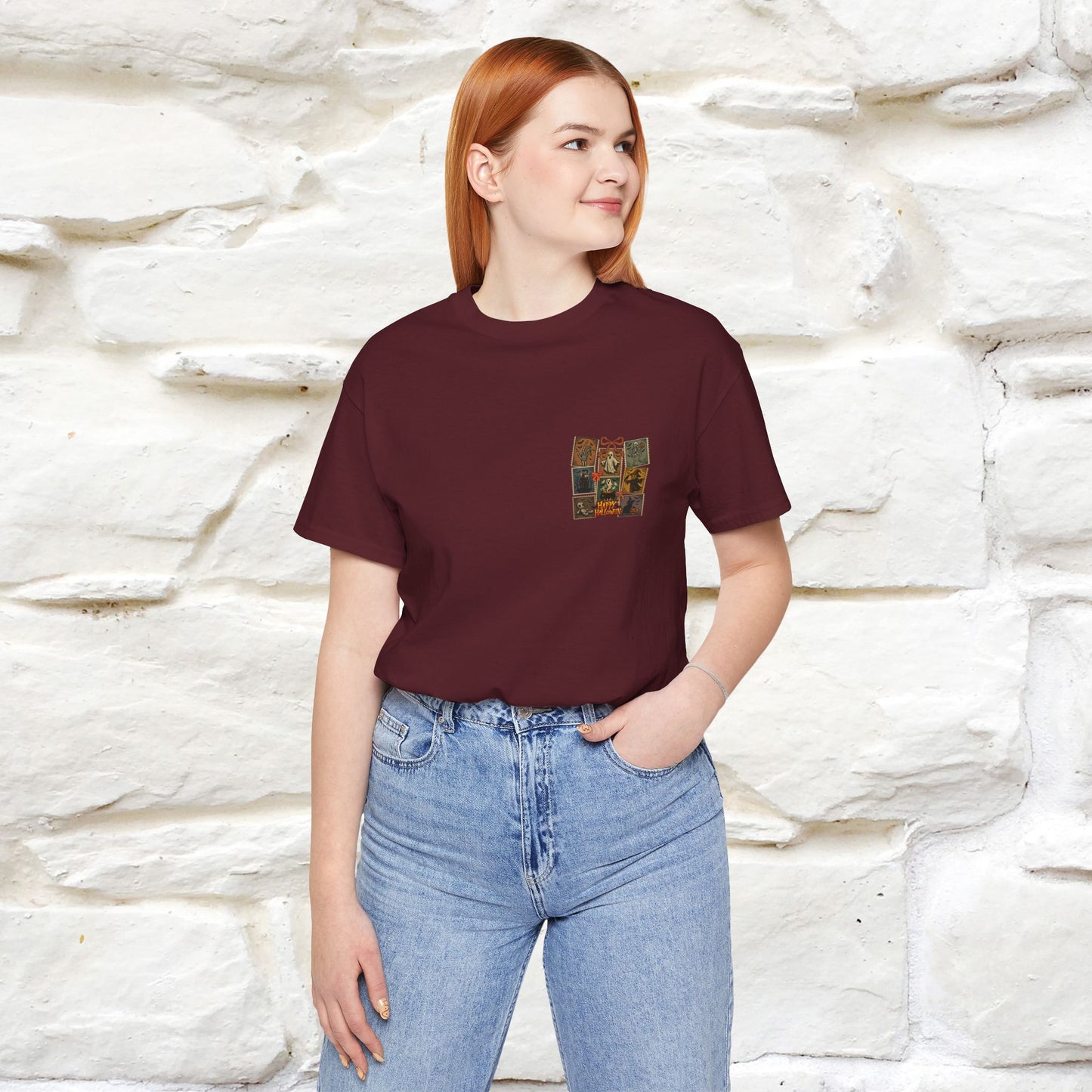 "Spooky Vibes" Cat T-shirt |Nunu&Miao Studio - Nunu&Miao Studio