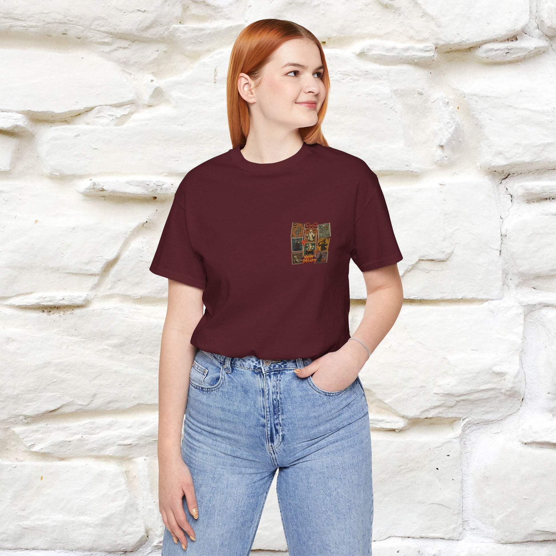 "Spooky Vibes" Cat T-shirt |Nunu&Miao Studio - Nunu&Miao Studio