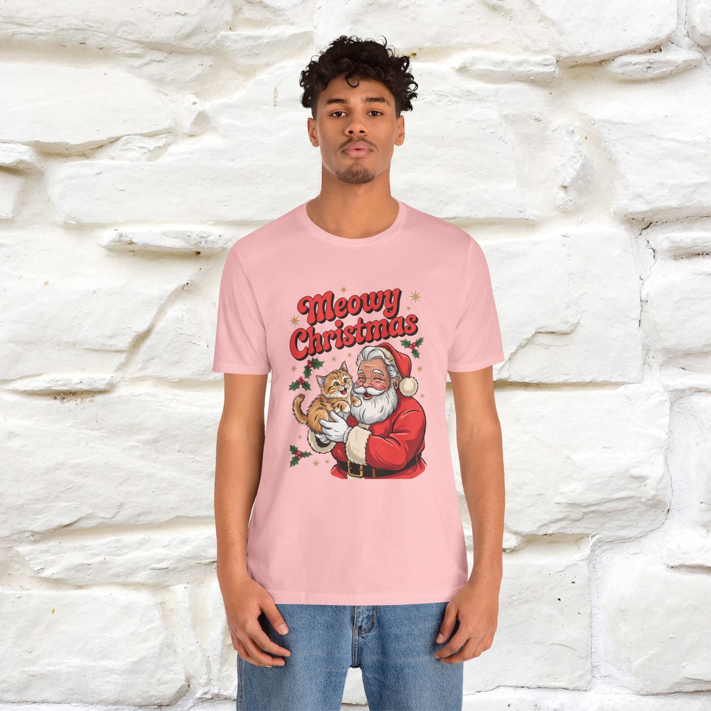 “Meowy Christmas” | Cat T-Shirt | Nunu&Miao Studio