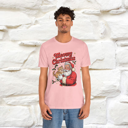 “Meowy Christmas” | Cat T-Shirt | Nunu&Miao Studio