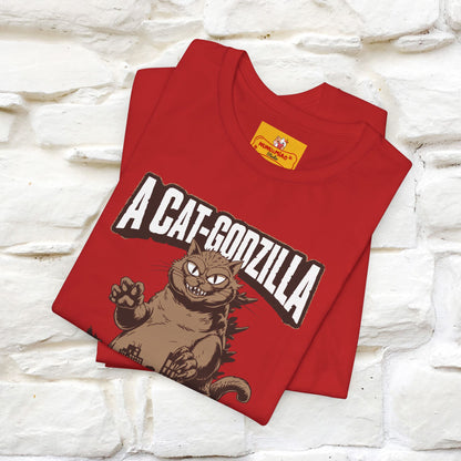 ''A Cat-Godzilla ''| CatT-Shirt | Nunu&Miao Studio - Nunu&Miao Studio