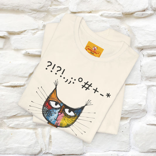 "Enigma" Cat T-shirt |Nunu&Miao Studio - Nunu&Miao Studio