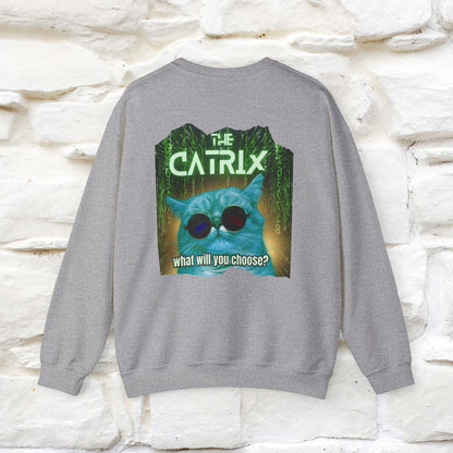 "The Catrix'' |Cat Sweatshirt | Nunu&Miao Studio