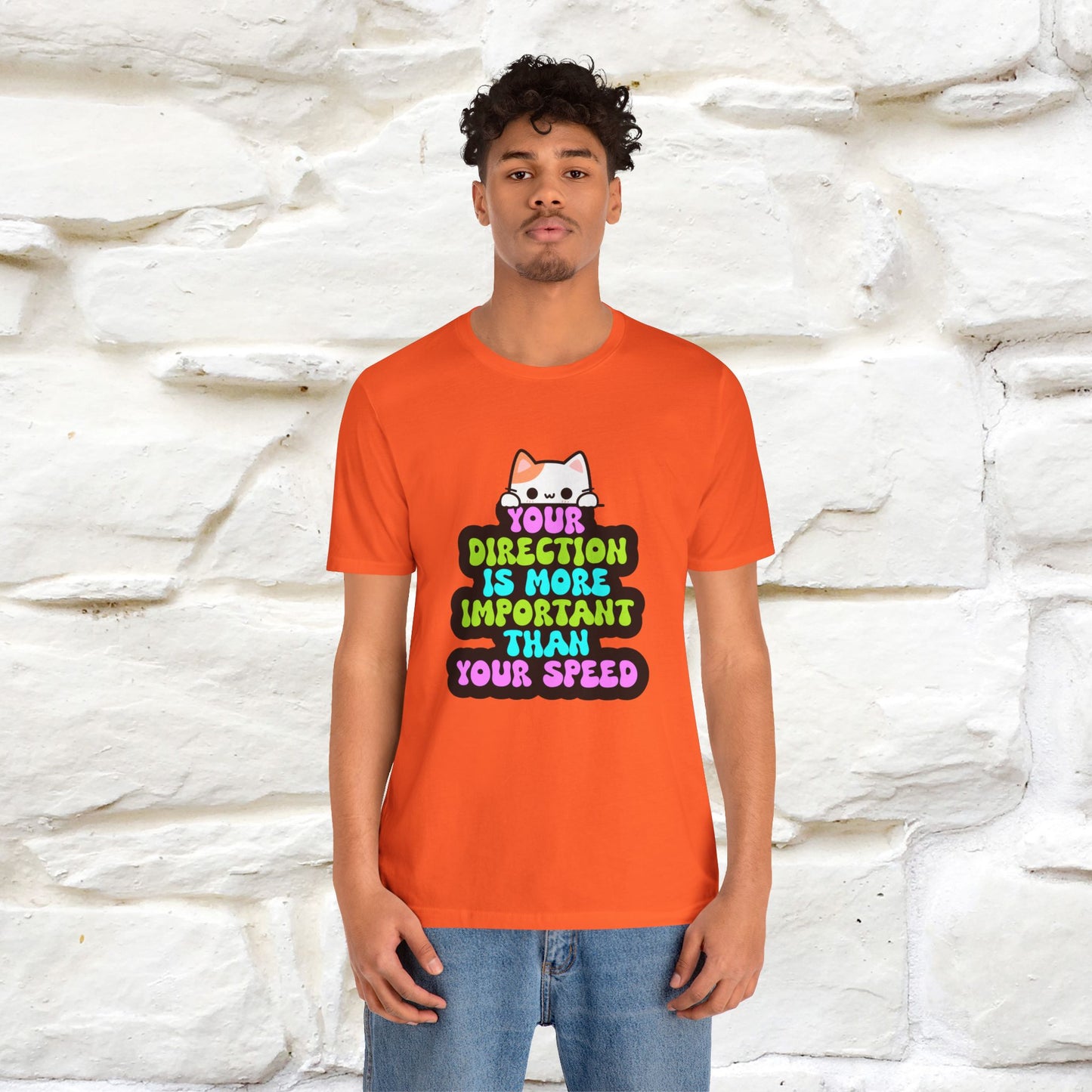"Your Direction Is More ..." |  Cat T-shirt | Nunu&Miao Studio - Nunu&Miao Studio