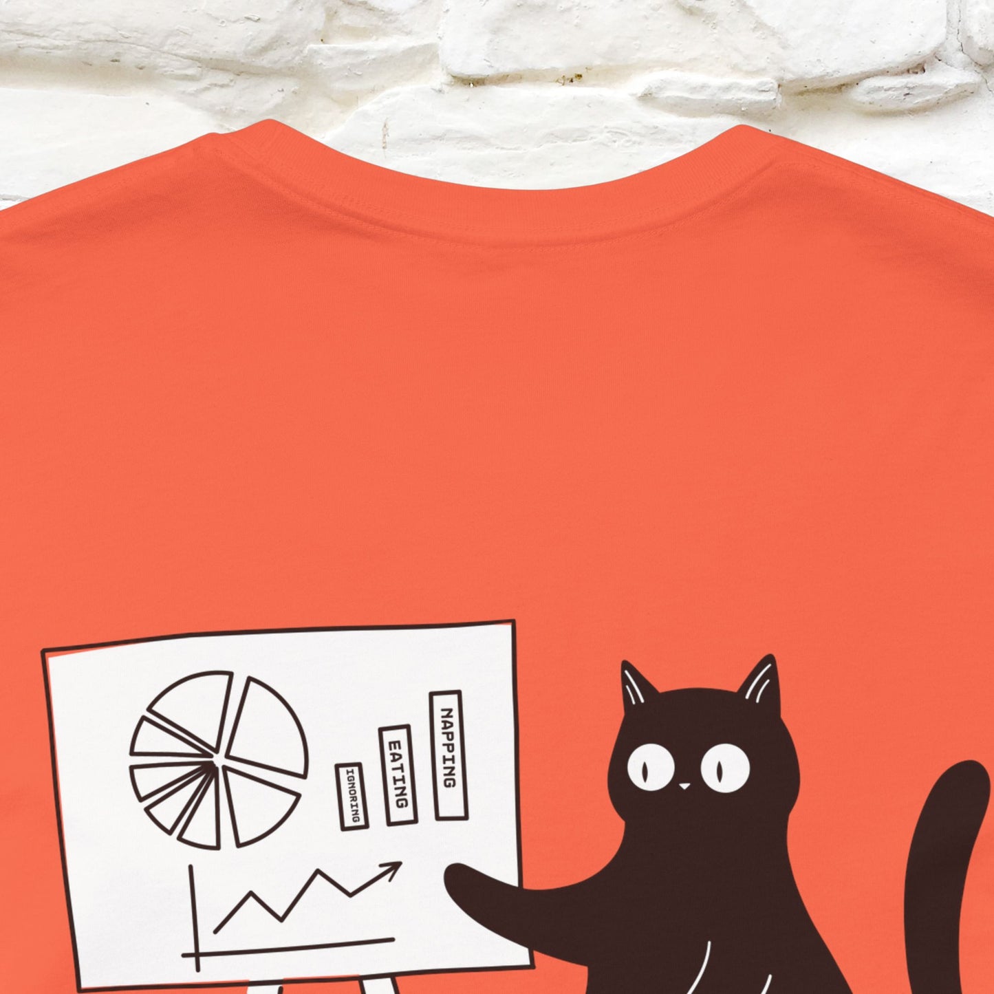 “Trust me, I’m statistically significant.”|  Cat T-Shirt | Front & Back Design | Nunu&Miao Studio