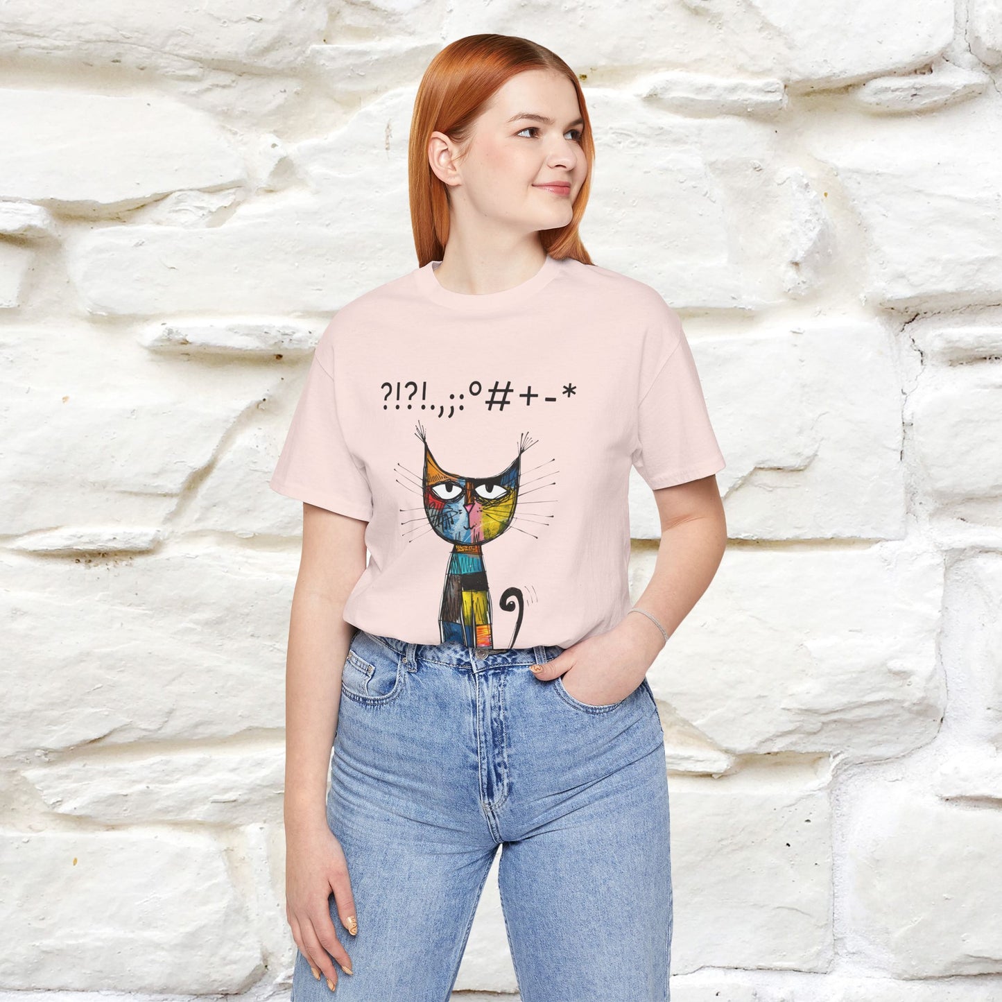 "Enigma" Cat T-shirt |Nunu&Miao Studio - Nunu&Miao Studio